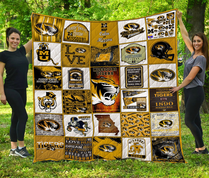 Missouri Tigers Quilt Blanket