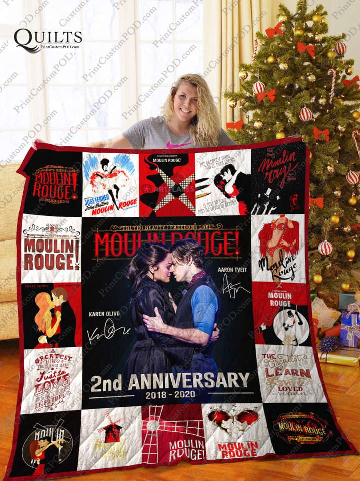 Mofi - Moulin Rouge The Musical Quilt Blanket Ver 1