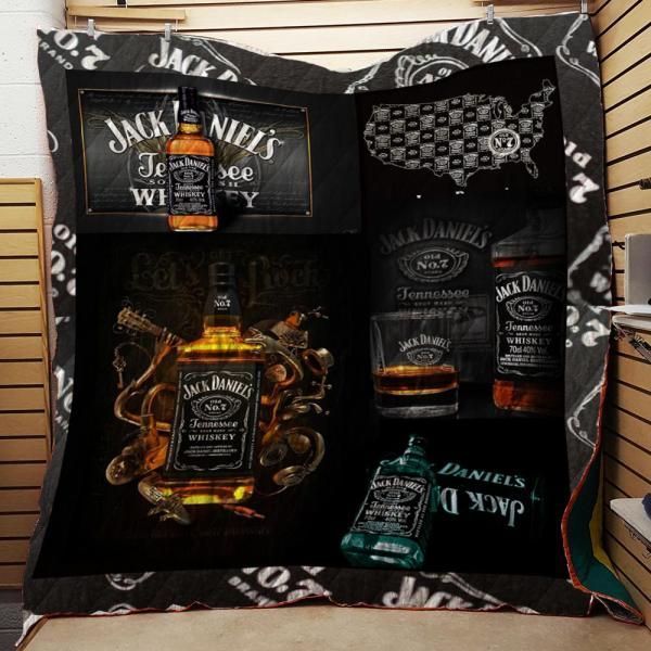 Jack Daniel's Tennessee Whiskey 2 Quilt Blanket