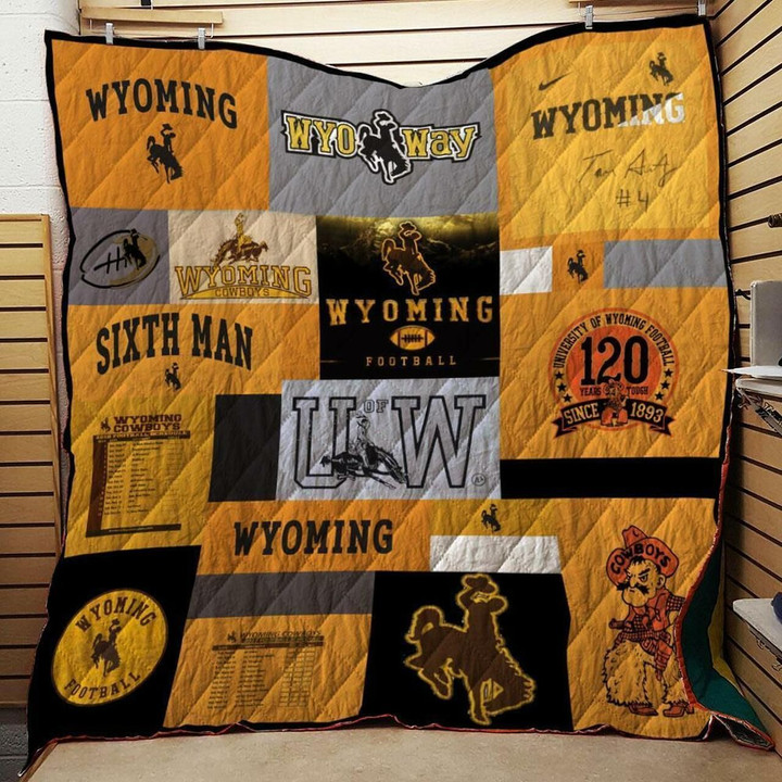 Ncaa Wyoming Cowboys Quilt Blanket 1438