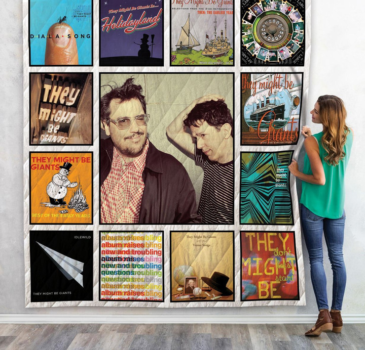 They Might Be Giants Compilations Album Quilt Blanket 01