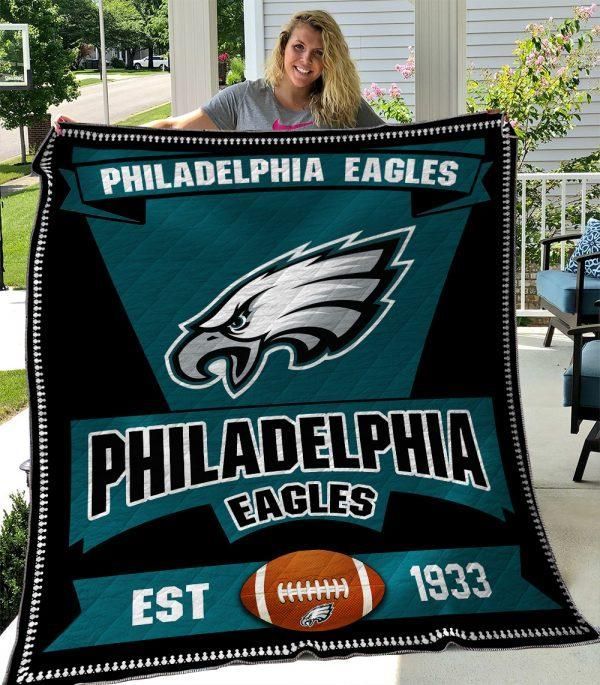 Philadelphia Eagles Quilt Blanket 05
