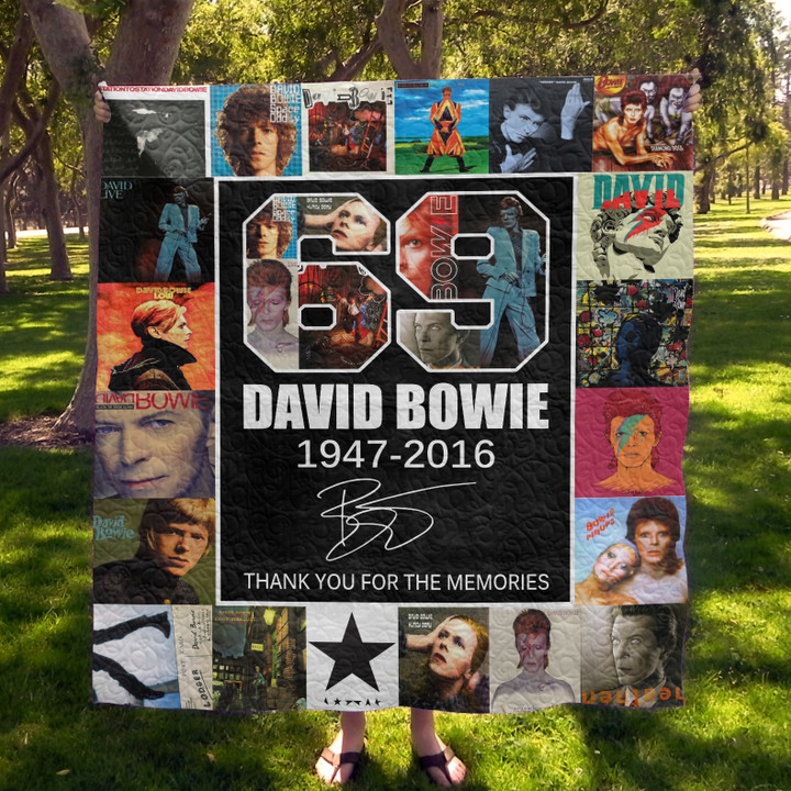 David Bowie Quilt Blanket 02