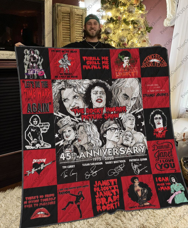 The Rocky Horror Picture Show Quilt Blanket For Fans Ver 17-1