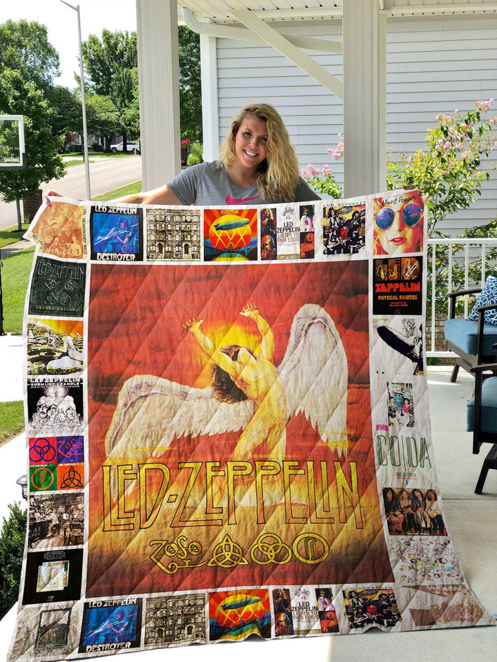 Led Zeppelin Quilt Blanket For Fans