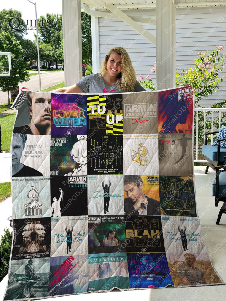 Armin Van Buuren Albums Quilt Blanket For Fans Ver 25