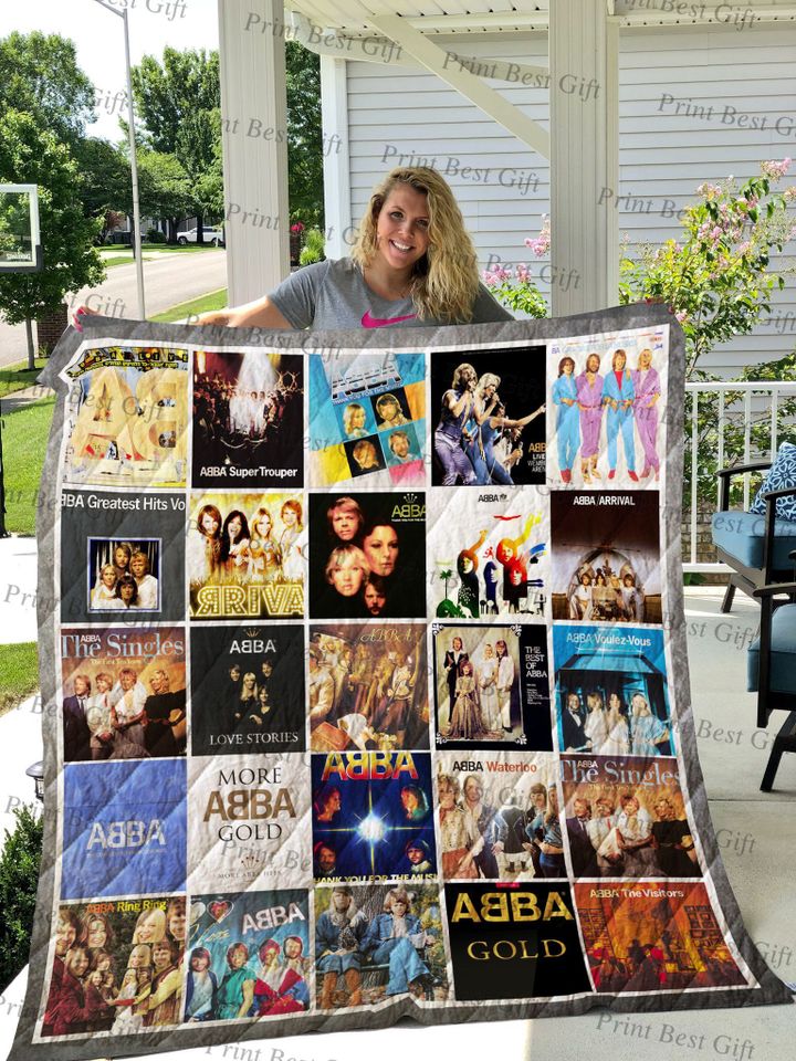Abba Albums Cover Poster Quilt Blanket Ver 2