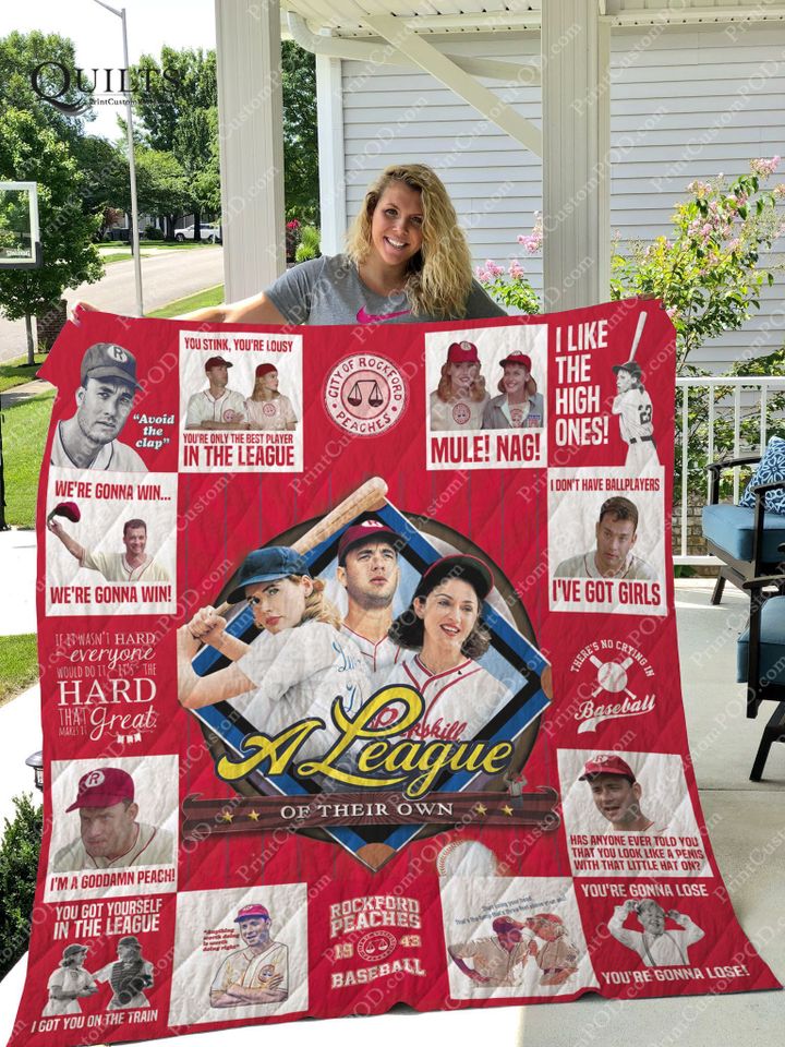 A League Of Their Own Quilt Blanket For Fans Ver 17