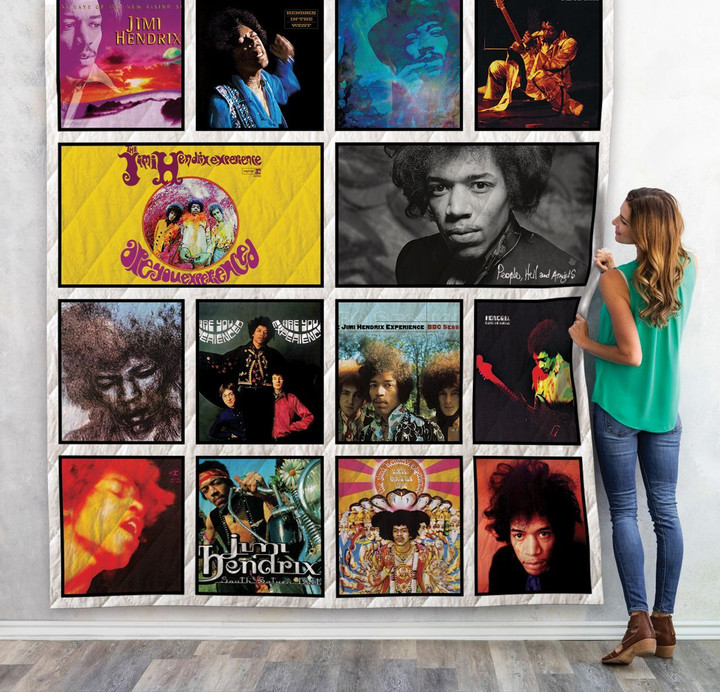 Jimi Hendrix Quilt Blanket