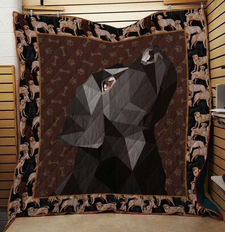 Labrador Dog Quilt Blanket 2