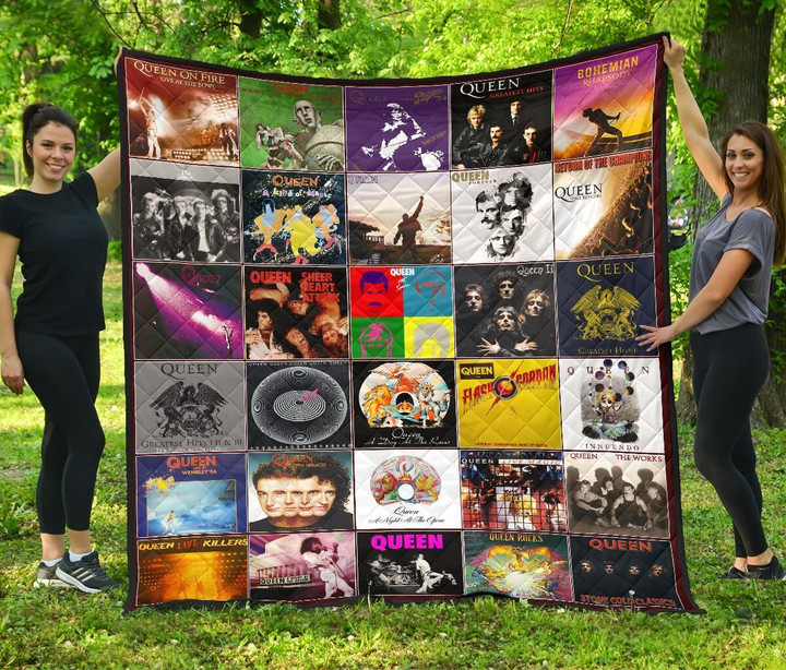 Best Of Queen Band Quilt Blanket