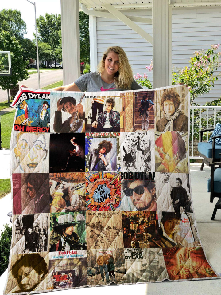 Bob Dylan Quilt Blanket