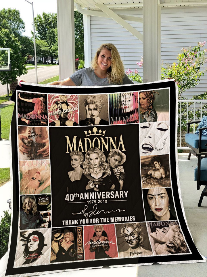 Madonna Quilt Blanket