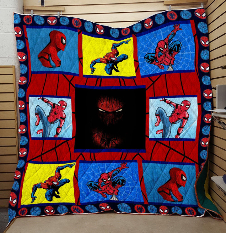 Spiderman Quilt Blanket