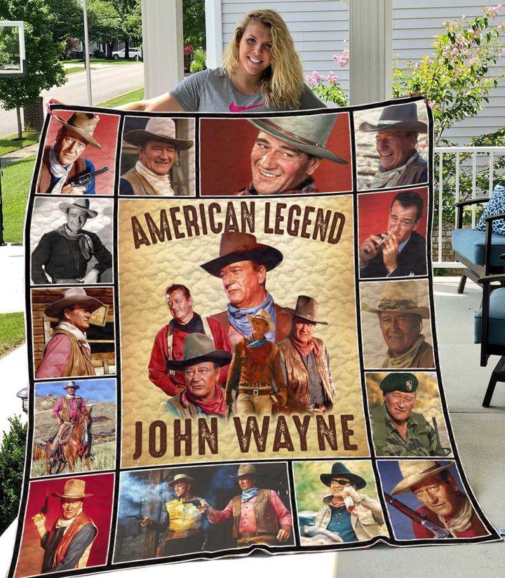 John Wayne Vr9 Quilt Blanket