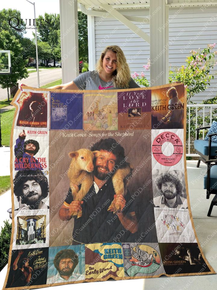Keith Green Albums Quilt Blanket For Fans Ver 17