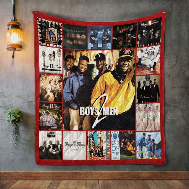 Boyz Ii Men Album Covers Quilt Blanket