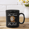 Cat I Try To Be A Nice Person But Sometimes My Mouth Doesn't Cooperate Funny Quote Cat Lover Mug