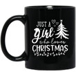 Just A Girl Who Loves Christmas Tree Mug