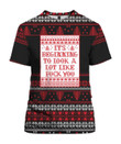 It's Beginning To Look A Lot Like Fuck You Shirt Funny Christmas 3D Hoodie And Shirt