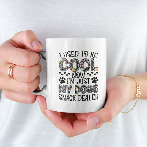 Used To Be Cool Now I'm Just My Dogs Snack Dealer Mug