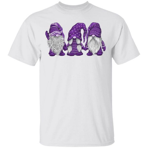 Hanging With Purple Gnomies Santa Gnome Christmas Costume Shirt Xmas Gift T-Shirt