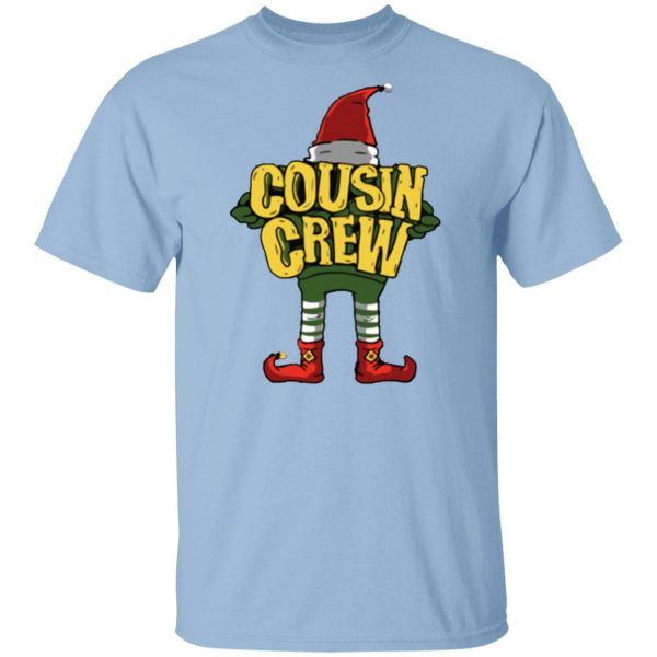 Cousin Crew Christmas Elf Shirt, Funny Christmas Gift T Shirts