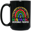 National Hispanic Heritage Month Rainbow All Countries Flags Mug