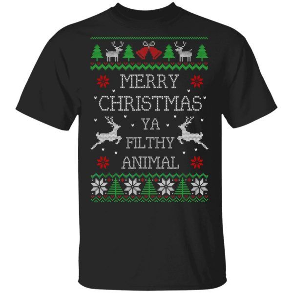 Merry Christmas Animal Filthy Ya Shirt Xmas 2021 Gifts