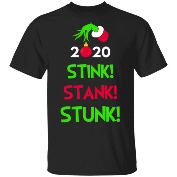 Grinch 2020 Stink Stank Stunk Matching Family Christmas Pajamas Shirt