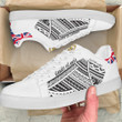 Personalized Shoes - Polynesian Custom Name Sneakers Hawaii Flag And Coat Of Arms Custom Skate Shoes
