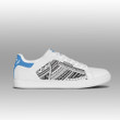 Personalized Shoes - Polynesian Custom Name Sneakers Kosrae Flag And Coat Of Arms Custom Skate Shoes