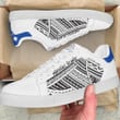 Personalized Shoes - Polynesian Custom Name Sneakers Marshall Islands Flag And Coat Of Arms Custom Skate Shoes