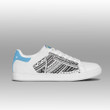Personalized Shoes - Polynesian Custom Name Sneakers Federated States of Micronesia Flag And Coat Of Arms Custom Skate Shoes