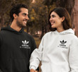 Custom Embroidered Roman numeral with logo sweaters and hoodies