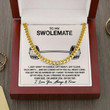 To My Swolemate Cuban Necklace | Workout Partner Gift