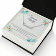 Custom Name Necklace For Wife With Message Card