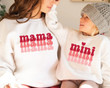 Mama and Mini Matching Sweatshirt, Mother's Day Gift