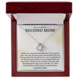 Mother's day gift Second Mom Love Knot necklace
