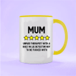 Mum 5 stars (custom)