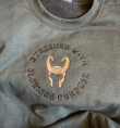 Burdened with Glorious Purpose Embroidered Crewneck Sweatshirt