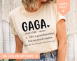 Gaga Shirt for Mother's Day, Cute Gaga TShirt for Grandma
