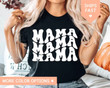 Retro Mama Shirts, Mom Shirts for Women, Motherhood Shirt