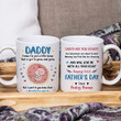 Happy First Father's Day Mug Daddy Mug