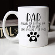 Funny Mugs for Dog Lovers, Dog Daddy Gifts