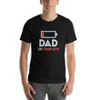 Dad of Triplets Funny Father Days Shirt, Fathers Day Gift for Him