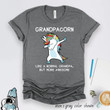 Grandpa Gift, Grandpacorn Shirt, Grandpa Shirt, Grandpa Unicorn Shirt