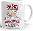 To My Daddy Mug, Gifts For New Dad