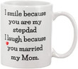 To My Step Dad Coffee Mug From Bonus Kids