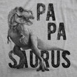 PAPA Saurus Tee Shirt, Grandpa Dinosaur Graphic TShirt, Gift For New Papa